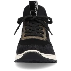 Online Women'S Slippers Deep Black-Khaki Ladies Low Shoes & Slippers