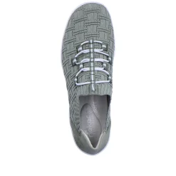 Outlet Women'S Slippers Green Grey Ladies Vegan