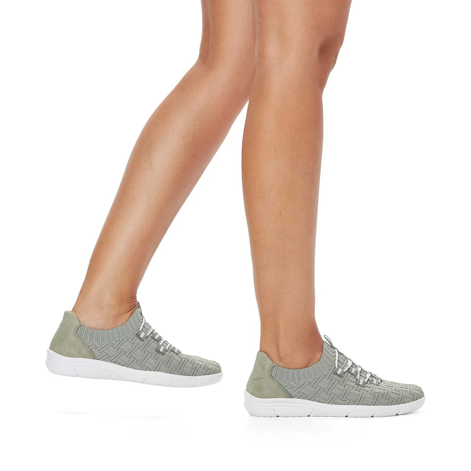 Outlet Women'S Slippers Green Grey Ladies Vegan