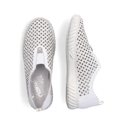 Hot Women'S Slippers Gray White Ladies Low Shoes & Slippers