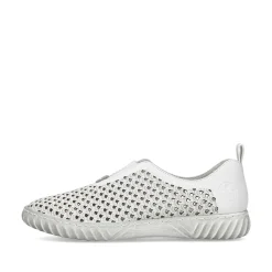Hot Women'S Slippers Gray White Ladies Low Shoes & Slippers