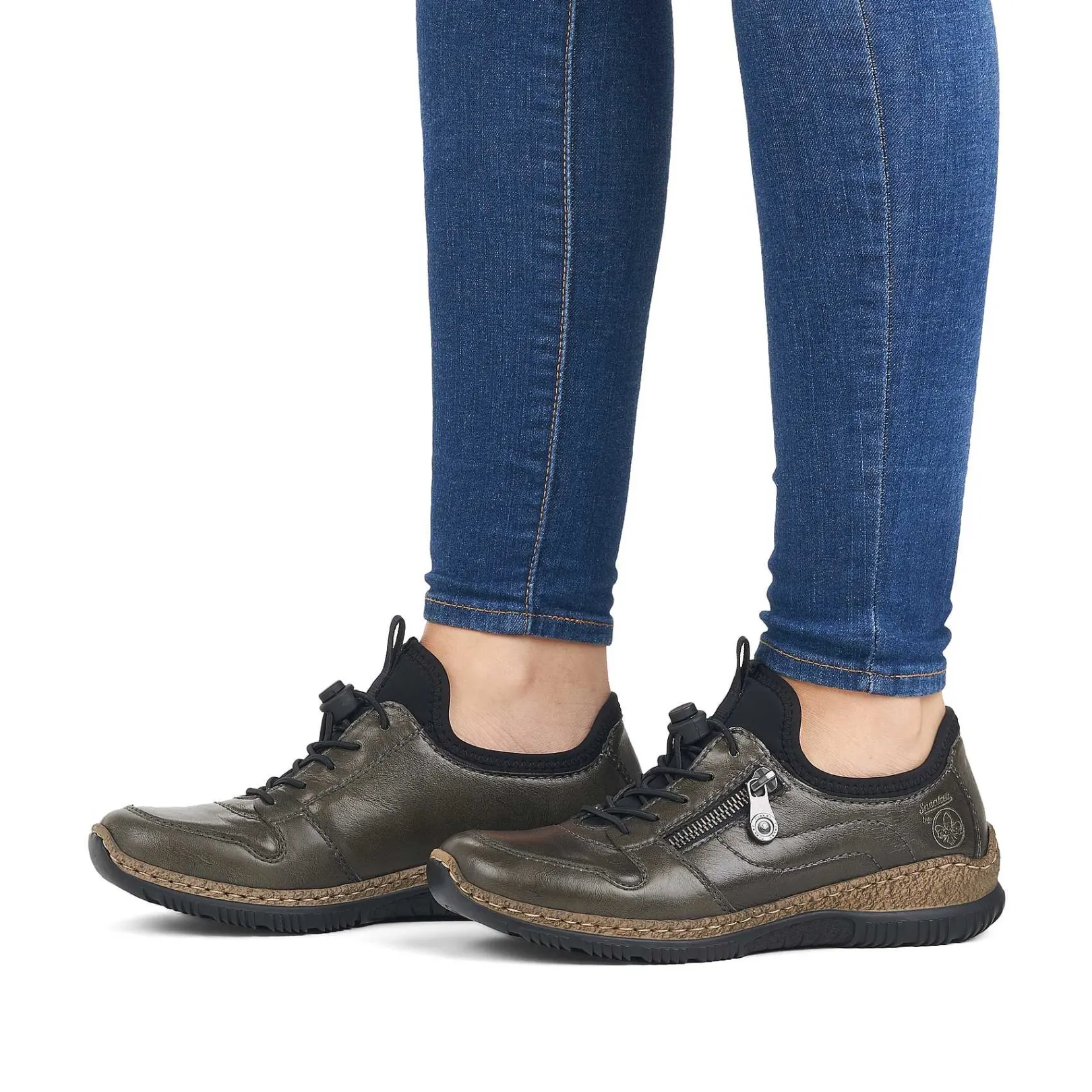 New Women'S Slippers Grey-Green-Black Ladies Low Shoes & Slippers