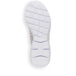 Discount Women'S Slippers In White And Rainbow Colour Ladies Low Shoes & Slippers