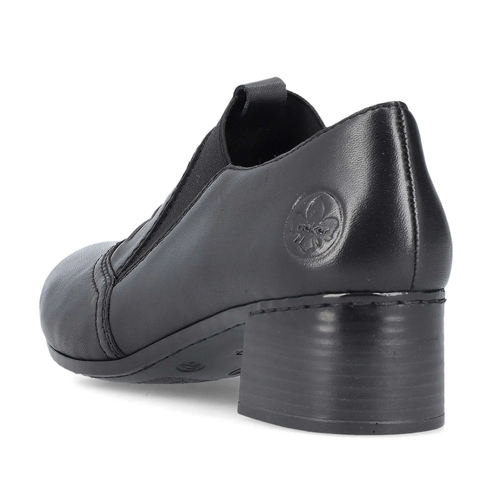 Discount Women'S Slippers Jet Black Ladies Low Shoes & Slippers