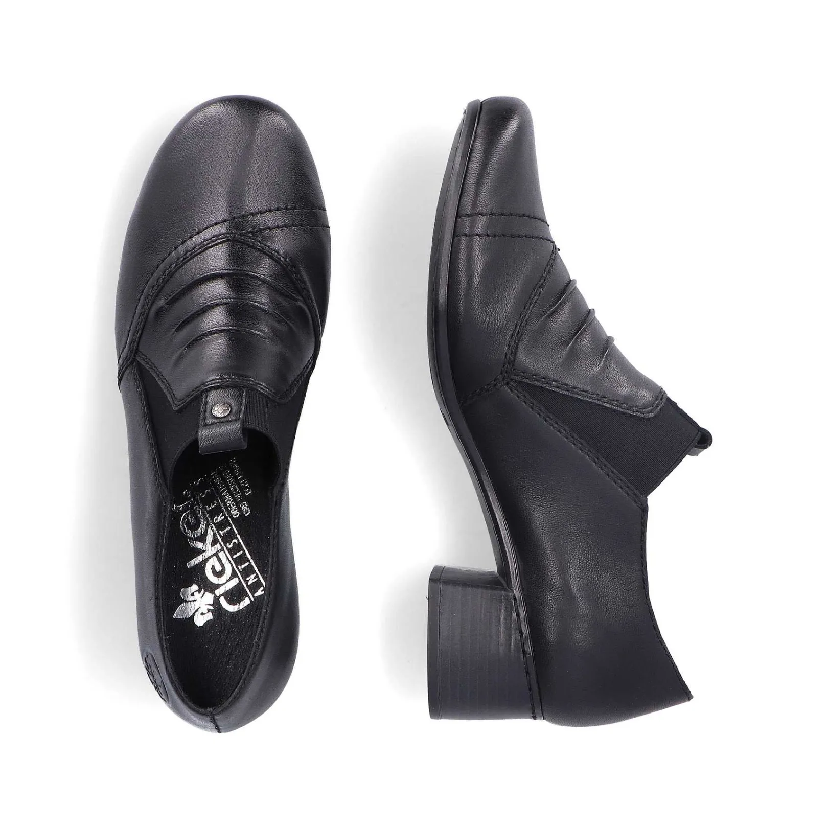 Discount Women'S Slippers Jet Black Ladies Low Shoes & Slippers