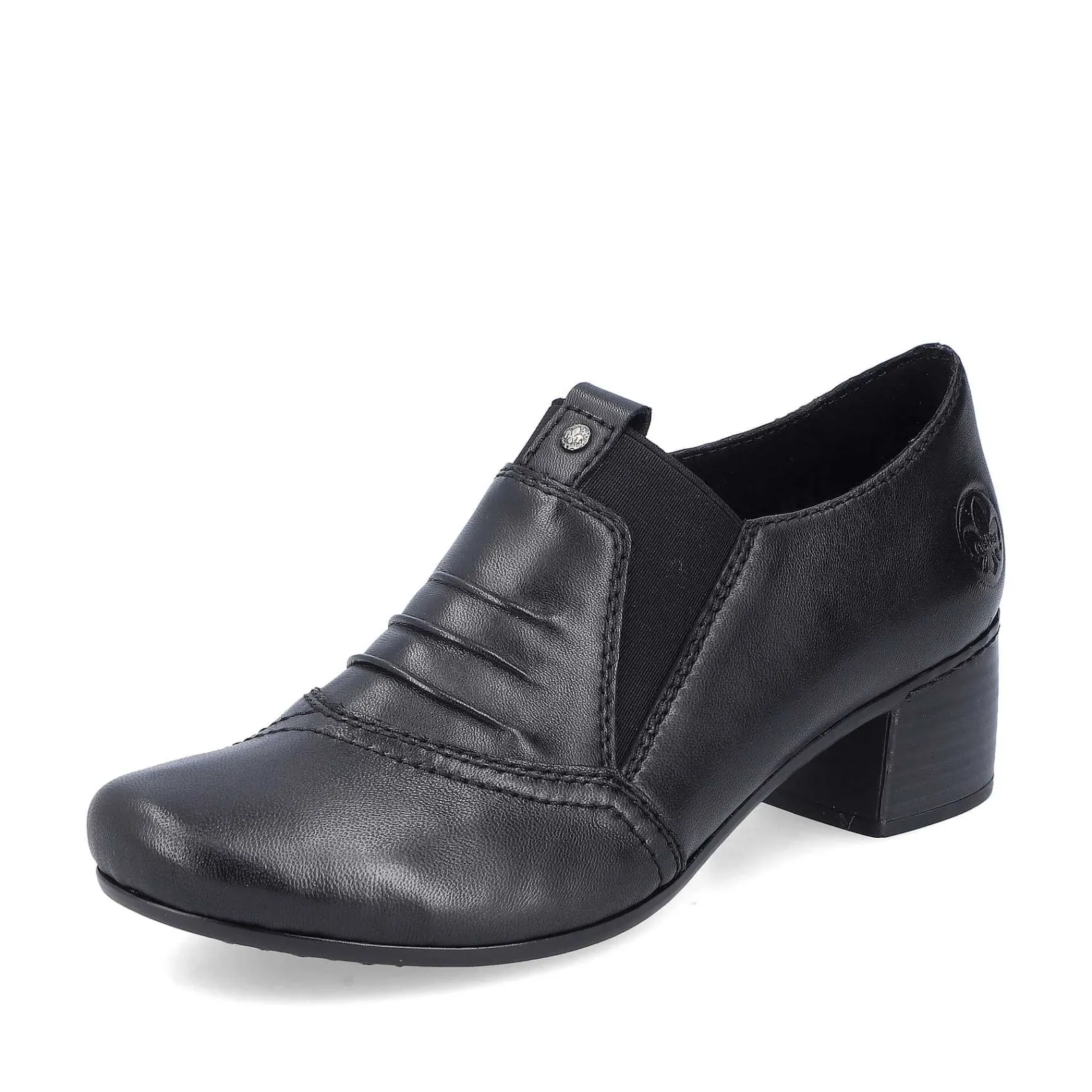 Discount Women'S Slippers Jet Black Ladies Low Shoes & Slippers