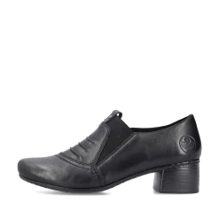 Discount Women'S Slippers Jet Black Ladies Low Shoes & Slippers