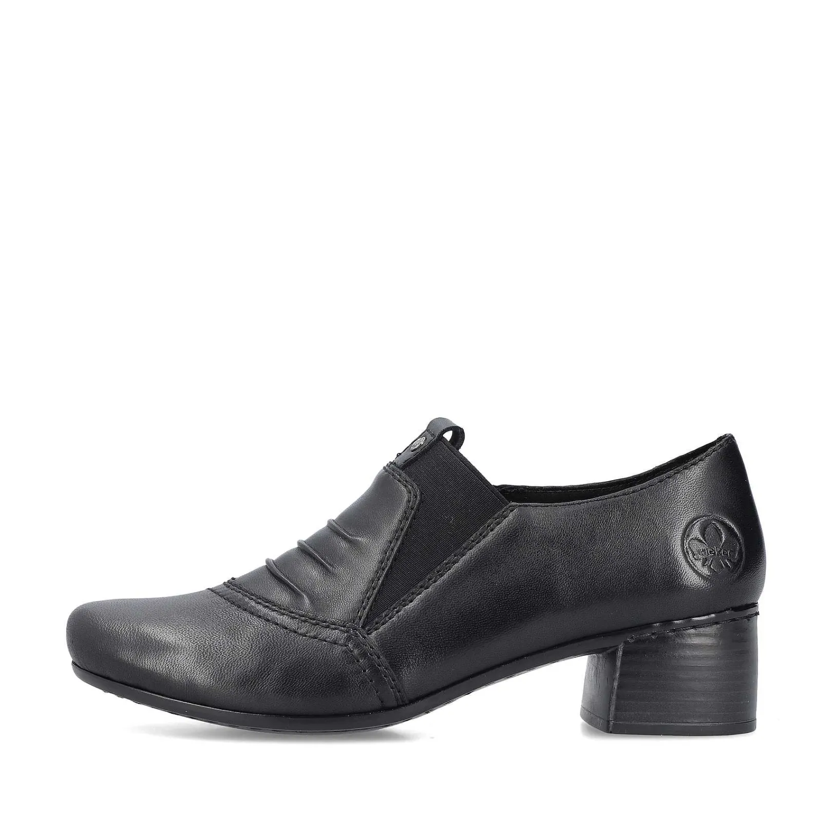 Discount Women'S Slippers Jet Black Ladies Low Shoes & Slippers