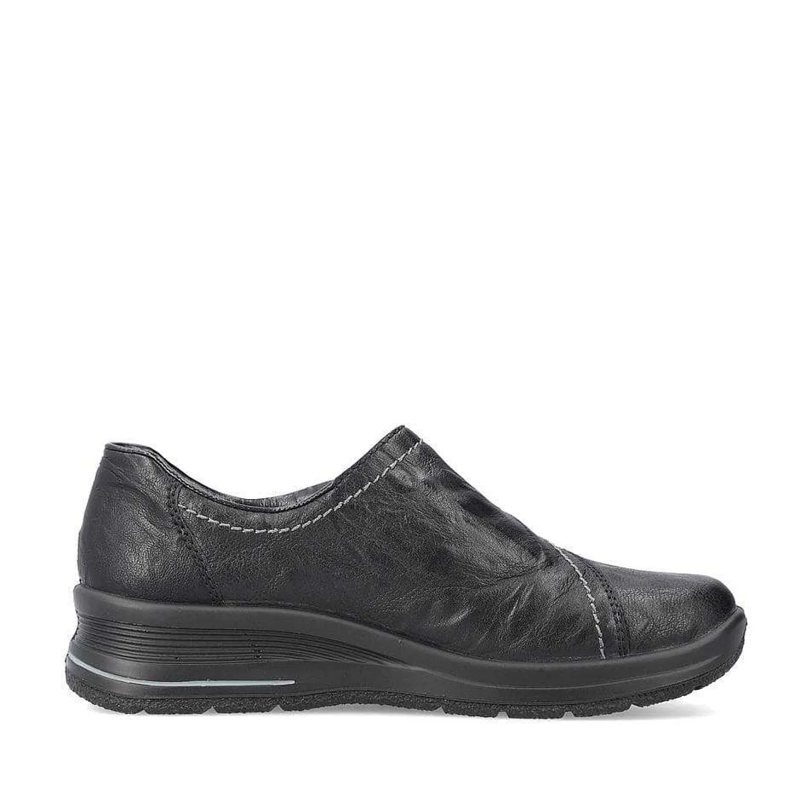 Women'S Slippers Jet Black Ladies Low Shoes & Slippers