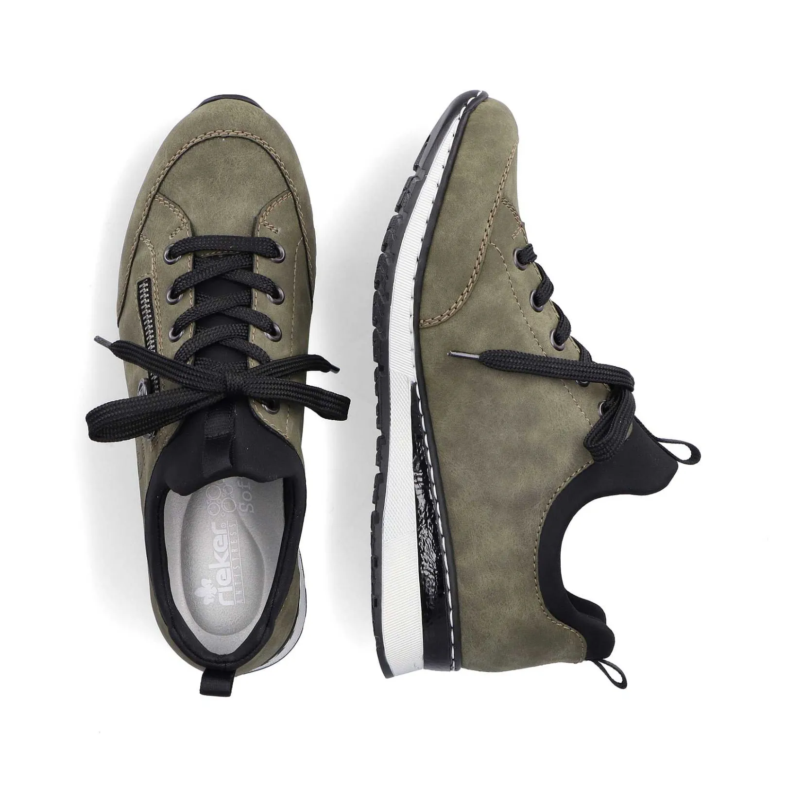 Women'S Slippers Khaki Green Ladies Low Shoes & Slippers