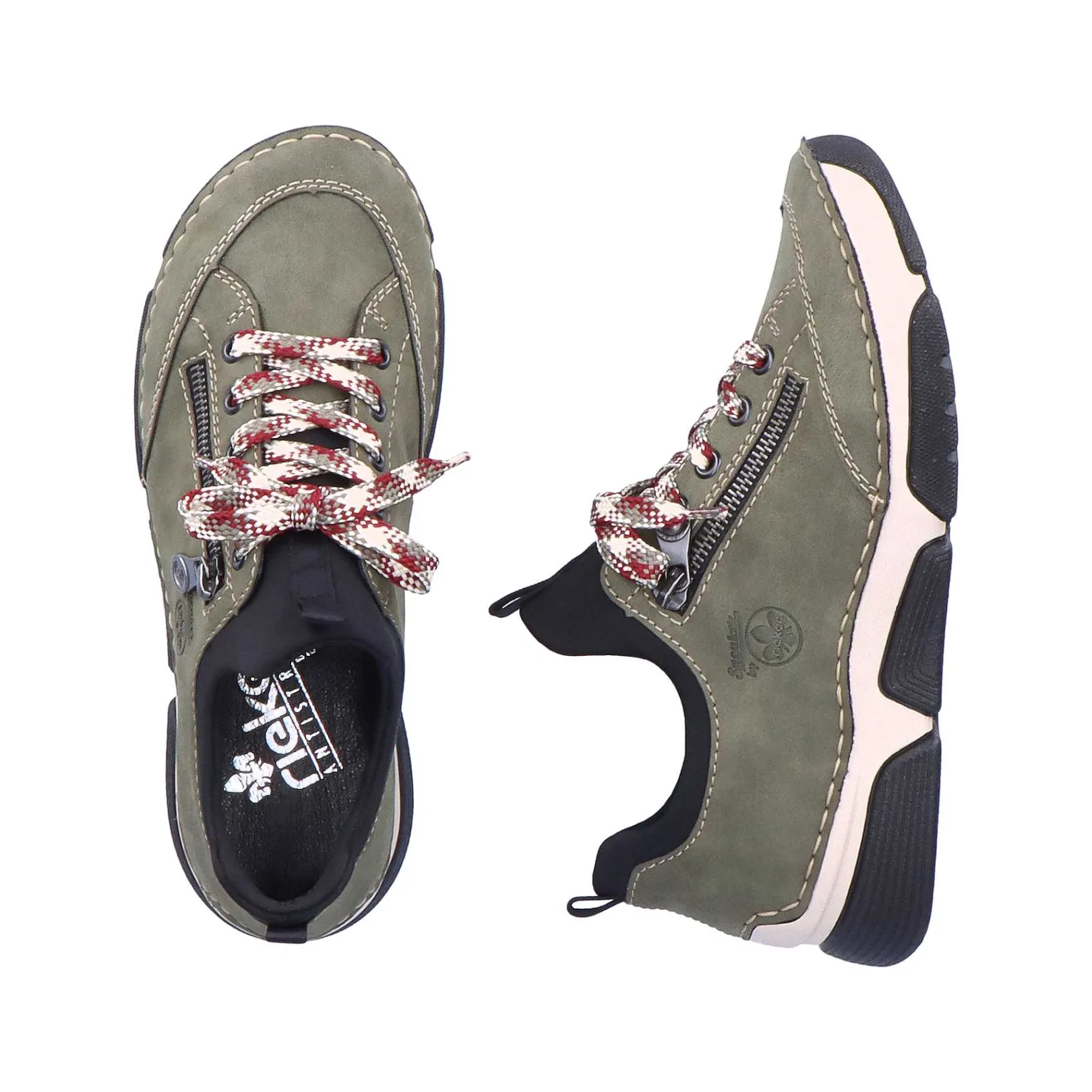 New Women'S Slippers Khaki Green Ladies Low Shoes & Slippers