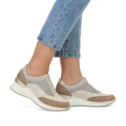 New Women'S Slippers Light Beige Ladies Low Shoes & Slippers