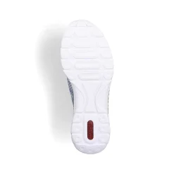 New Women'S Slippers Metallic Blue Ladies Low Shoes & Slippers