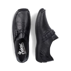 Discount Women'S Slippers Midnight Black Ladies Low Shoes & Slippers