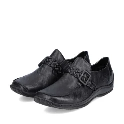 Discount Women'S Slippers Midnight Black Ladies Low Shoes & Slippers