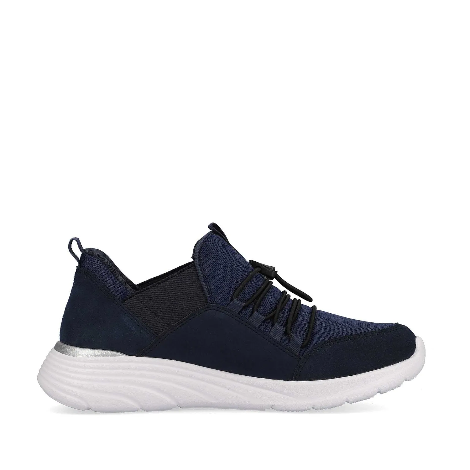 Women'S Slippers Navy Blue Ladies Low Shoes & Slippers