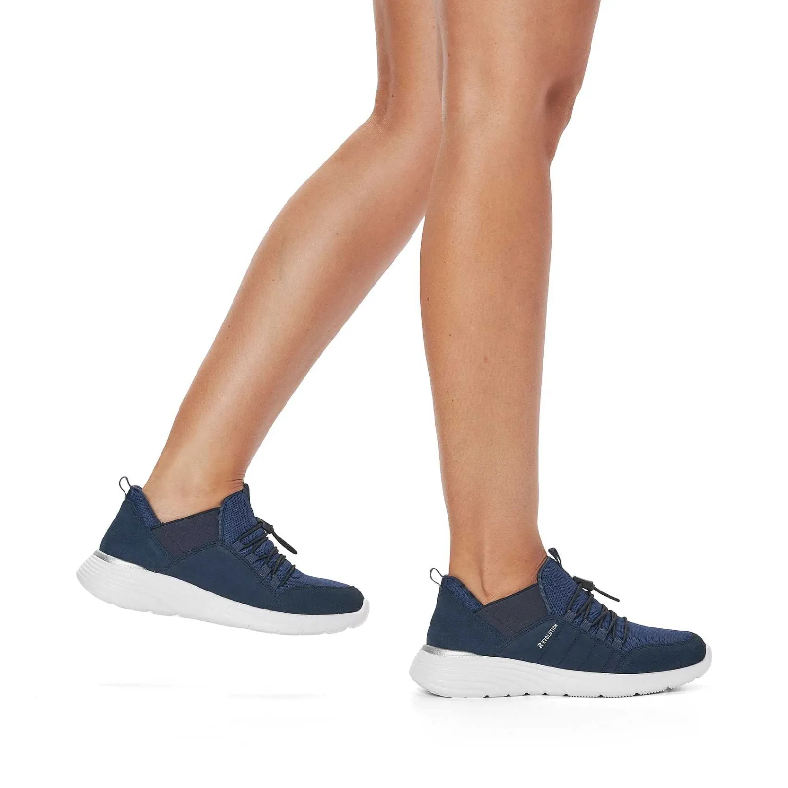 Women'S Slippers Navy Blue Ladies Low Shoes & Slippers