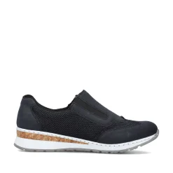 Discount Women'S Slippers Navy Blue Ladies Low Shoes & Slippers