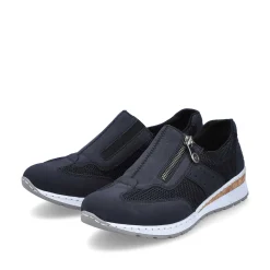 Discount Women'S Slippers Navy Blue Ladies Low Shoes & Slippers