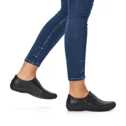 New Women'S Slippers Night Black Ladies Low Shoes & Slippers
