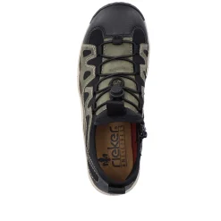 Sale Women'S Slippers Olive Green-Black Ladies Low Shoes & Slippers
