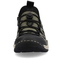 Sale Women'S Slippers Olive Green-Black Ladies Low Shoes & Slippers
