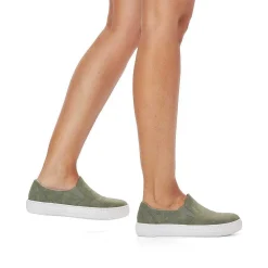 Women'S Slippers Olive Green Ladies Low Shoes & Slippers