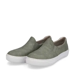 Women'S Slippers Olive Green Ladies Low Shoes & Slippers