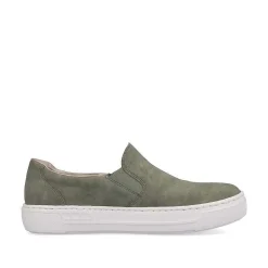 Women'S Slippers Olive Green Ladies Low Shoes & Slippers