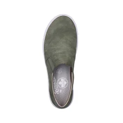Women'S Slippers Olive Green Ladies Low Shoes & Slippers