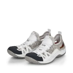 Women'S Slippers Pearl White-Gray Ladies Low Shoes & Slippers