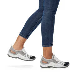 Women'S Slippers Pearl White-Gray Ladies Low Shoes & Slippers