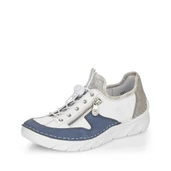 Best Women'S Slippers Pure White-Ocean Blue Ladies Low Shoes & Slippers