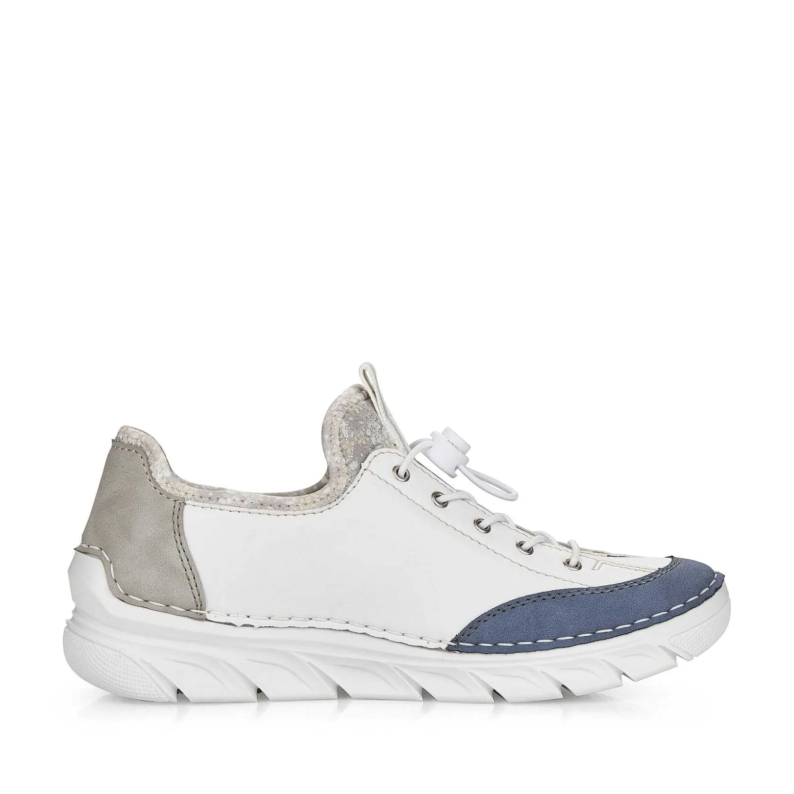 Best Women'S Slippers Pure White-Ocean Blue Ladies Low Shoes & Slippers