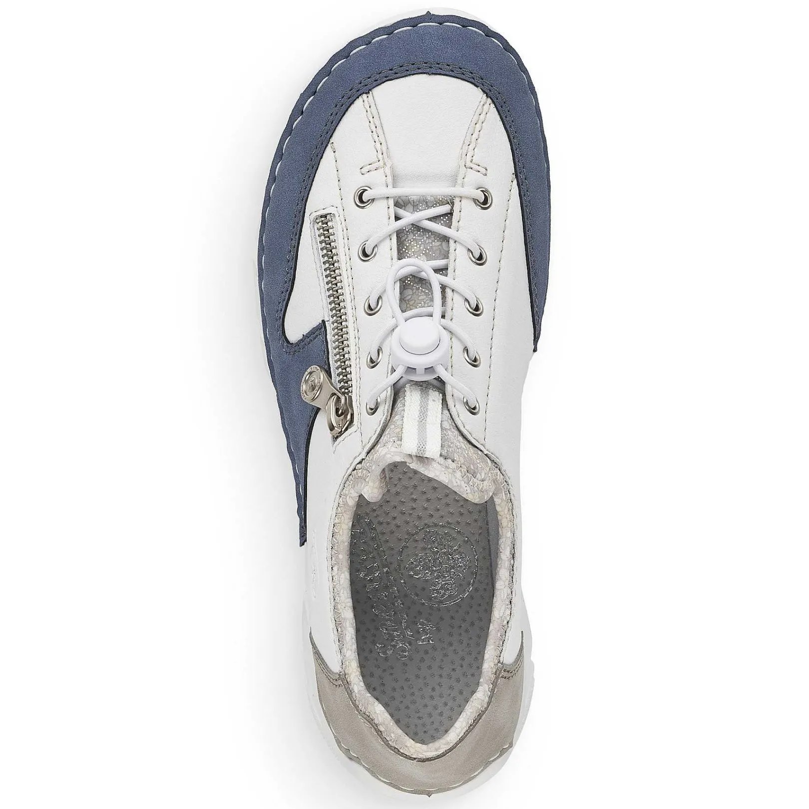 Best Women'S Slippers Pure White-Ocean Blue Ladies Low Shoes & Slippers