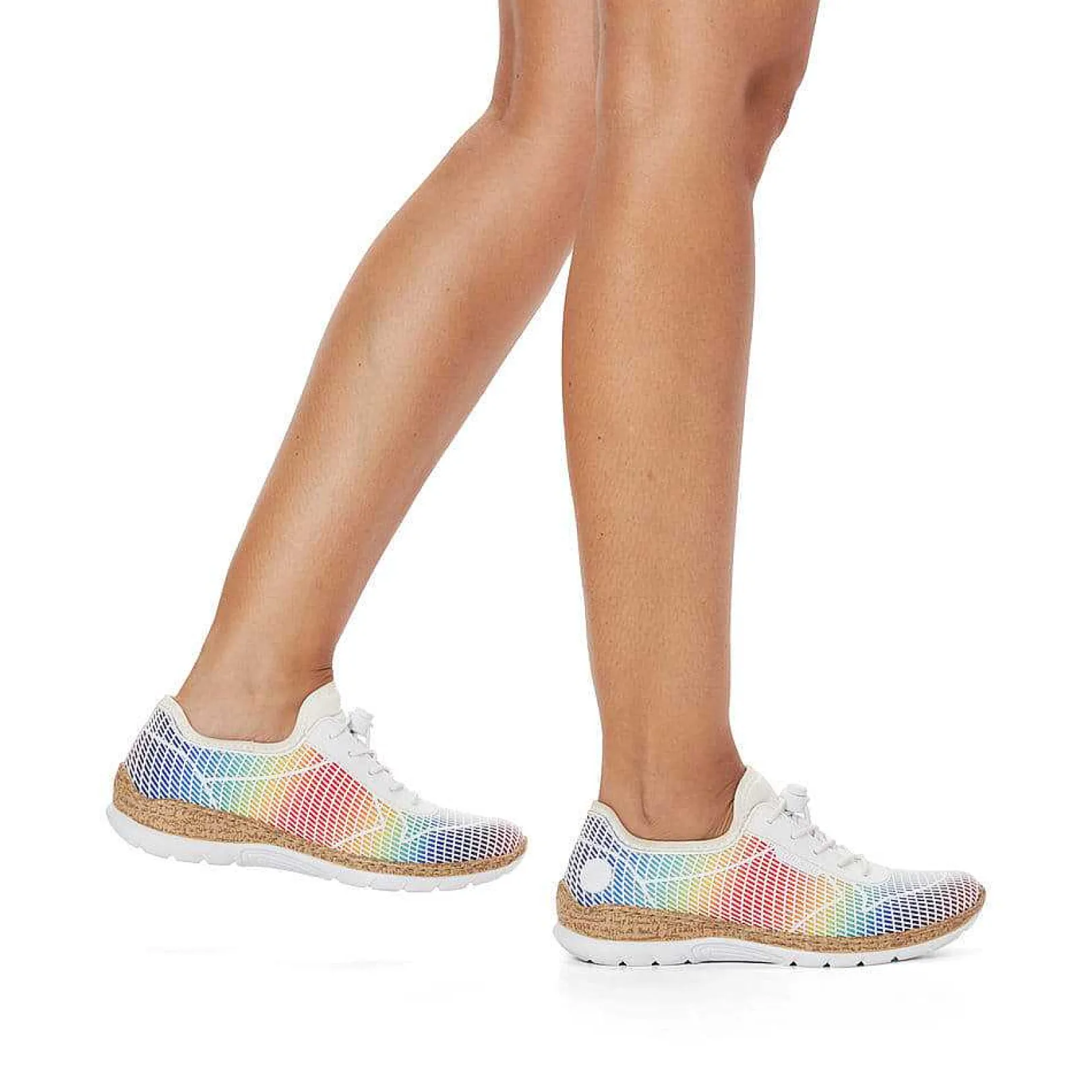 Discount Women'S Slippers Rainbow Colors Ladies Colorful Styles