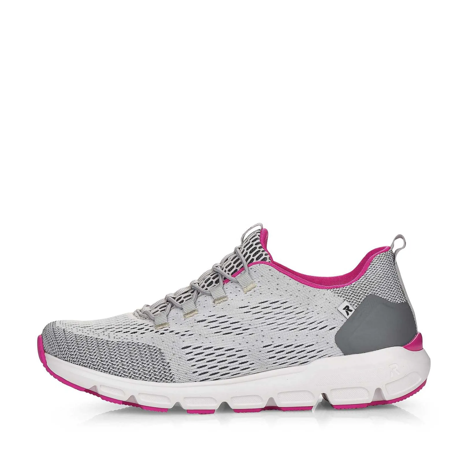 Women'S Slippers Silver Grey Ladies Low Shoes & Slippers
