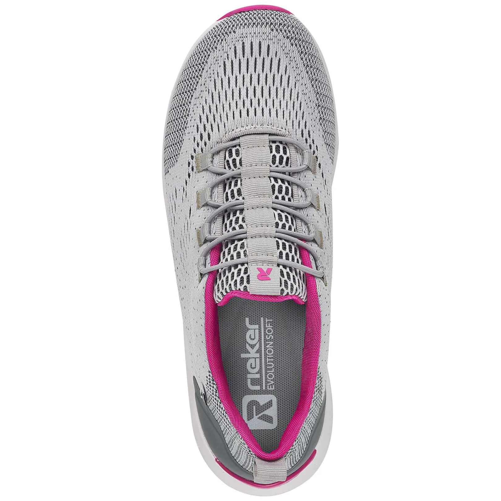 Women'S Slippers Silver Grey Ladies Low Shoes & Slippers