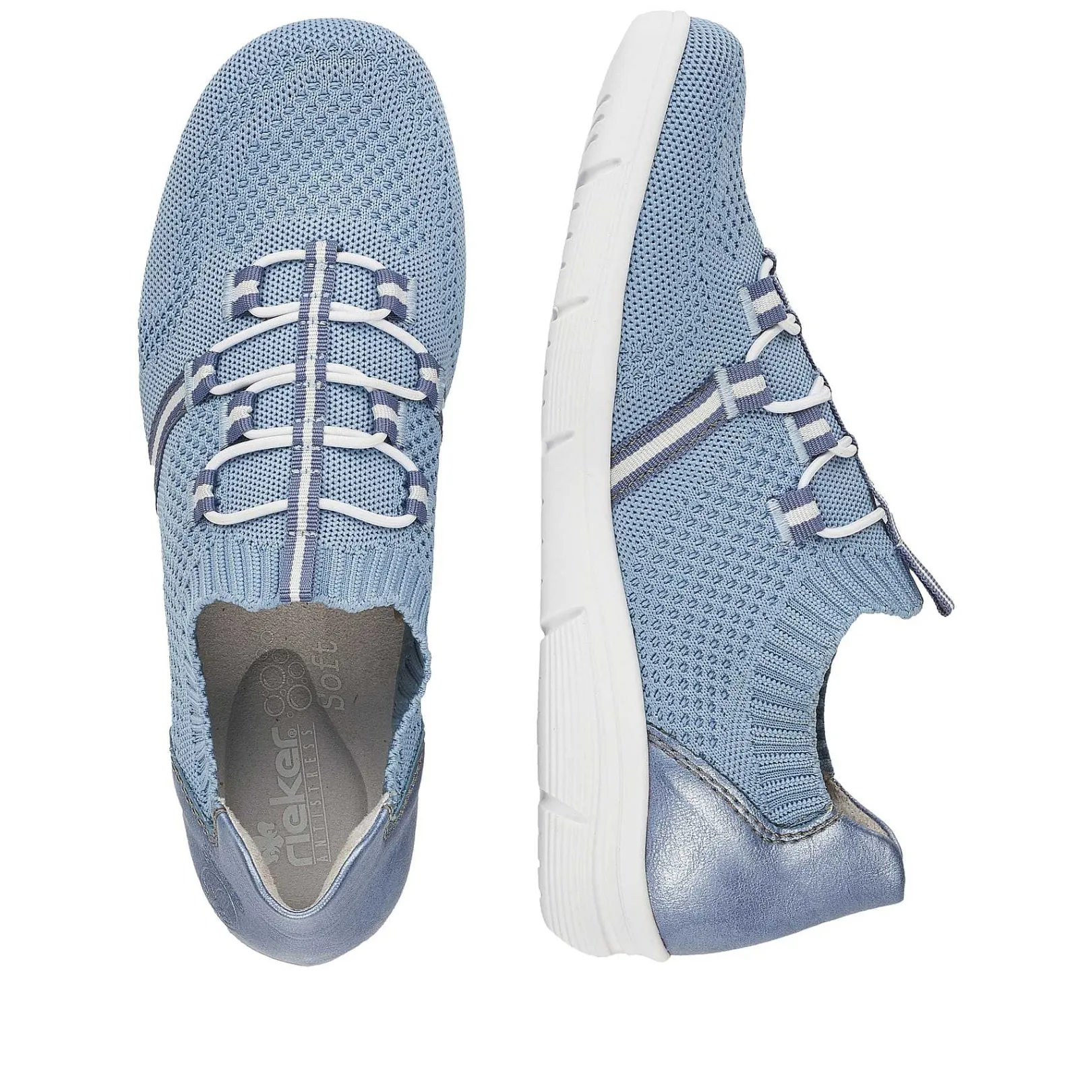 Clearance Women'S Slippers Sky Blue-Pure White Ladies Colorful Styles