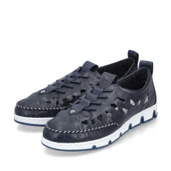 Hot Women'S Slippers Steel Blue Ladies Low Shoes & Slippers