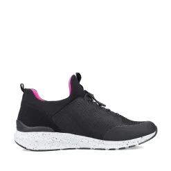Discount Women'S Slippers Urban-Black Flamingo-Pink Ladies Low Shoes & Slippers