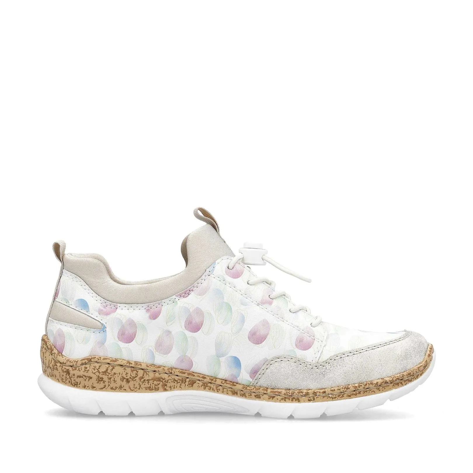 Outlet Women'S Slippers White-Multi-Cream Beige Ladies Low Shoes & Slippers