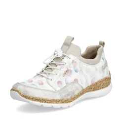 Outlet Women'S Slippers White-Multi-Cream Beige Ladies Low Shoes & Slippers