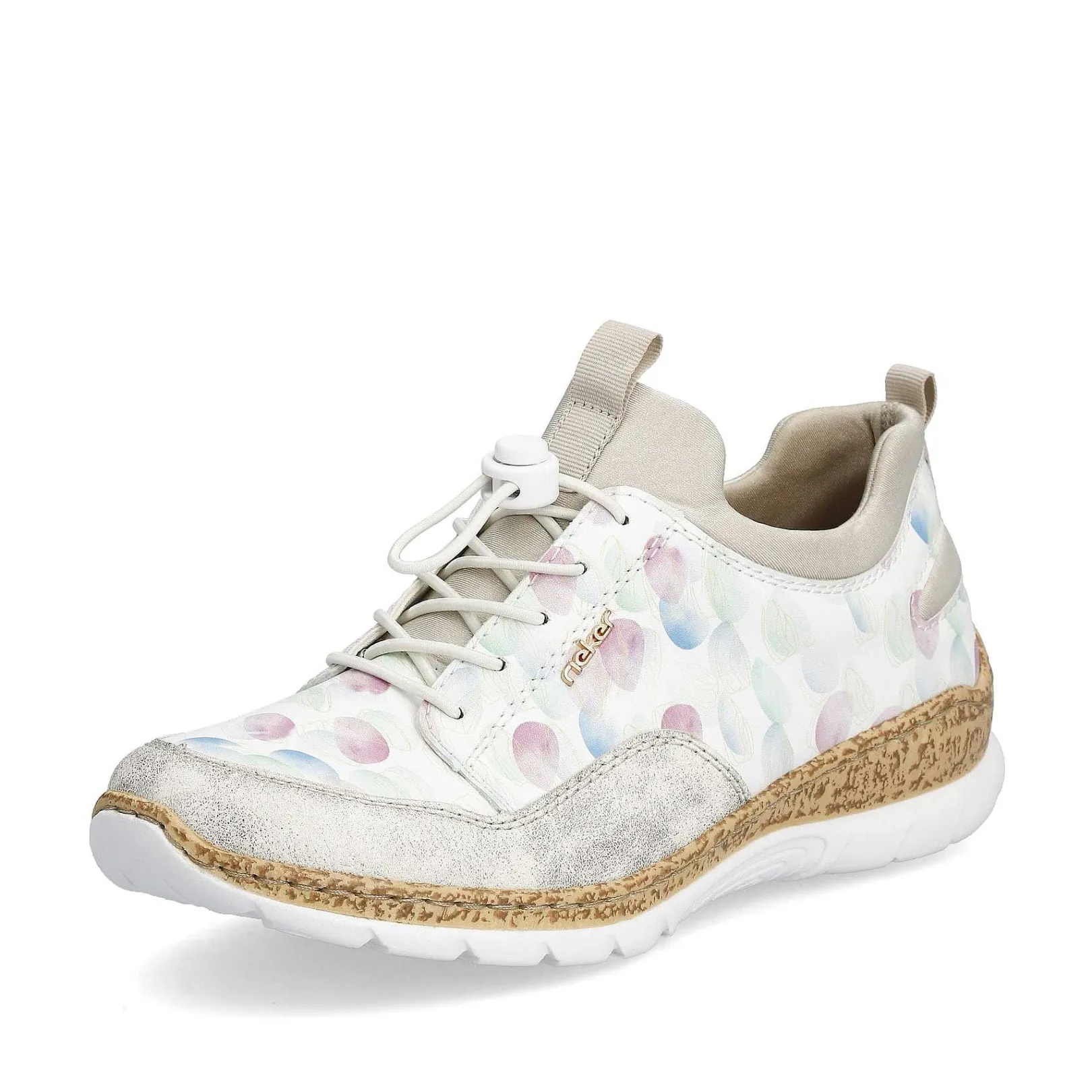 Outlet Women'S Slippers White-Multi-Cream Beige Ladies Low Shoes & Slippers