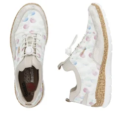 Outlet Women'S Slippers White-Multi-Cream Beige Ladies Low Shoes & Slippers