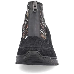 Outlet Women'S Sneaker High Urban Black Ladies Sneakers