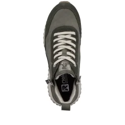 Sale Women'S Sneaker High Leaf Green Ladies Sneakers