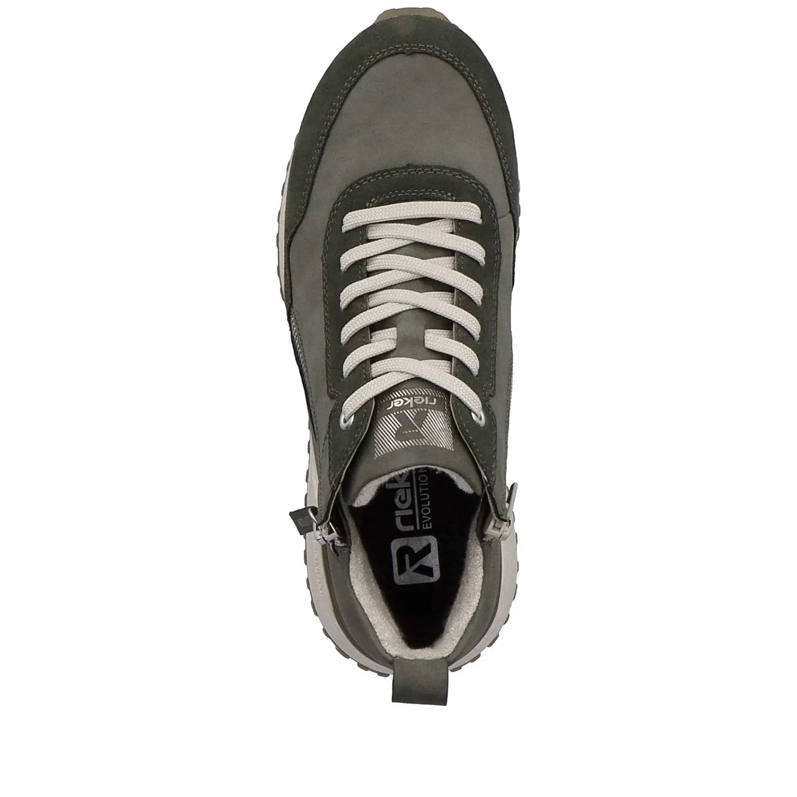 Sale Women'S Sneaker High Leaf Green Ladies Sneakers