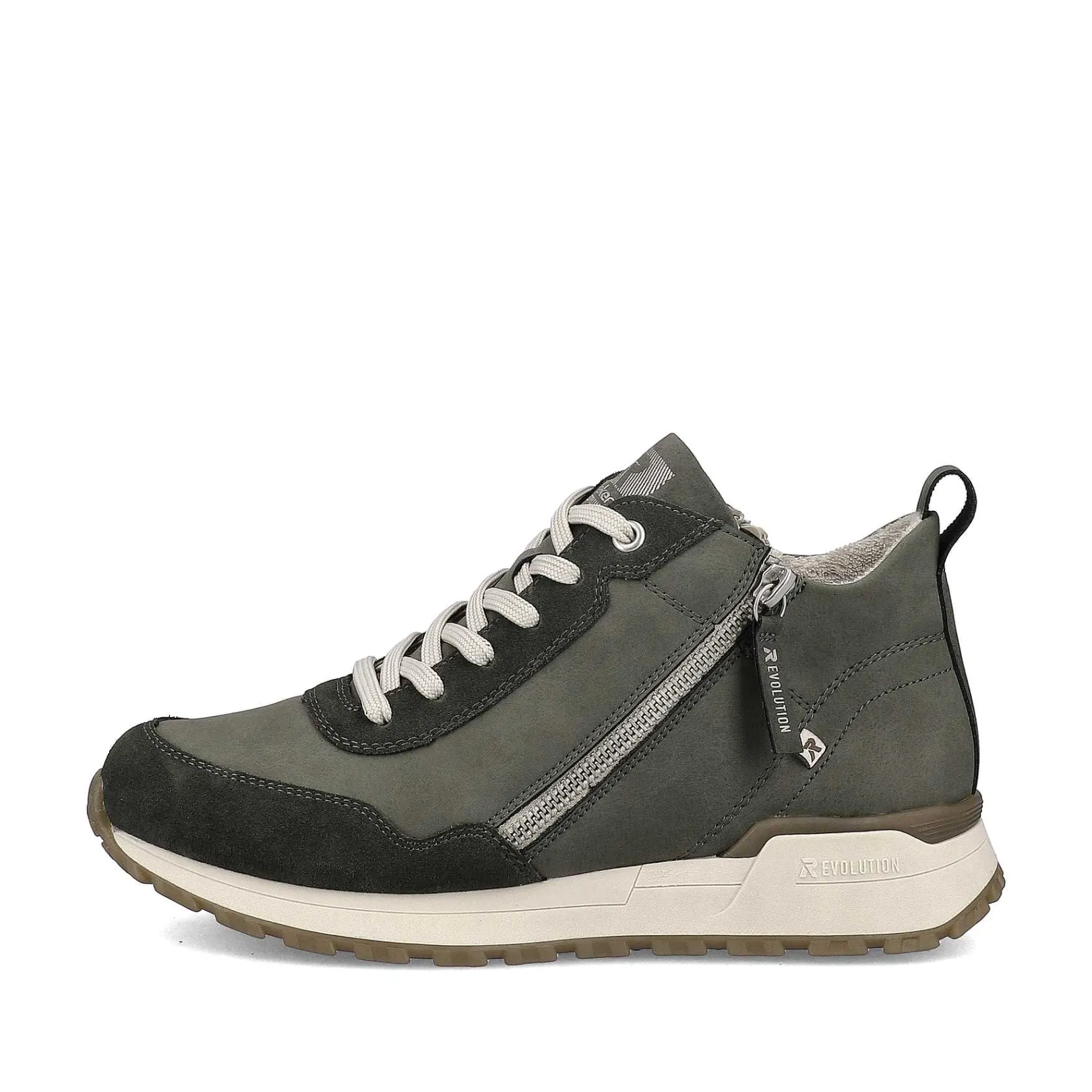 Sale Women'S Sneaker High Leaf Green Ladies Sneakers