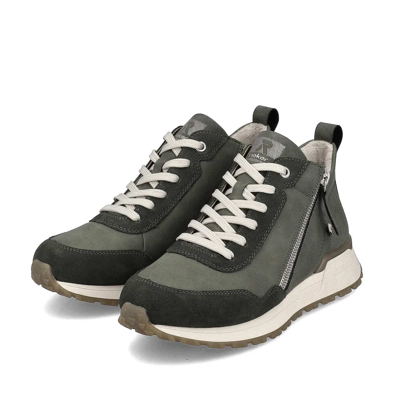Sale Women'S Sneaker High Leaf Green Ladies Sneakers